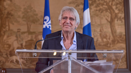 Québec, le 5 avril 2023 - Le premier ministre, François Legault, a remis l