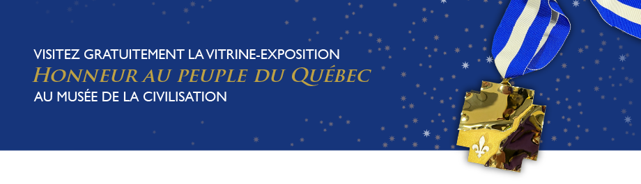 Visitez gratuitement la vitrine-exposition Honneur au Peuple du Québec au musée de la civilisation